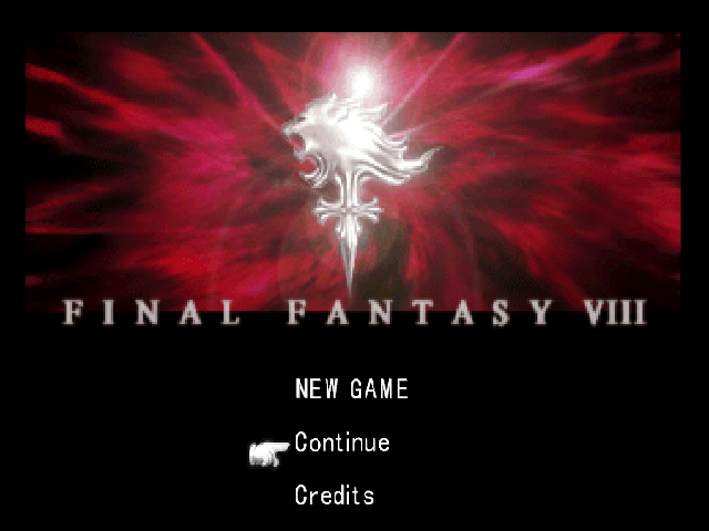 FF8 running with no artifacts