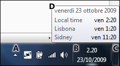 Windows 7 System Tray & Date/Time